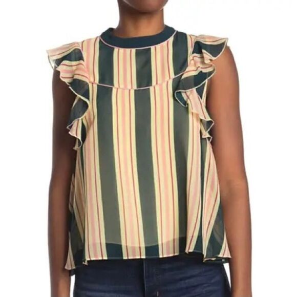 Scotch & Soda Multicolor Print Blouse - Picture 1 of 6